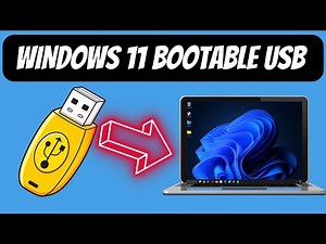 Create Windows 11 Bootable USB | windows 11 bootable pen drive