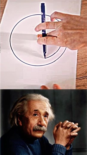 When you forget your compass 🗿 How to draw circles without compass sigma physics teacher