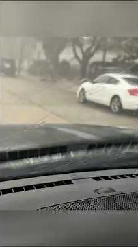 Crazy Hailstorm footage Hits Rowlett Texas