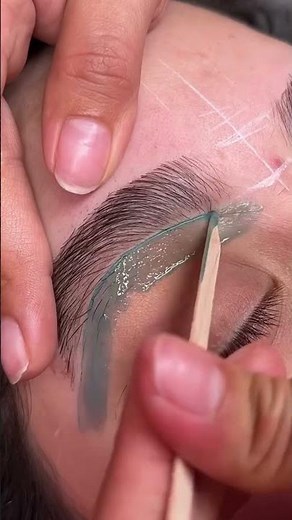 That post-wax clarity 🤩 #browshaping
