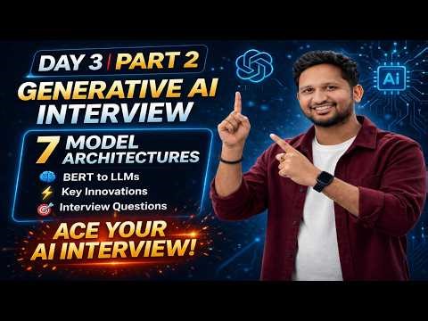 Day 3 Part 2 | Top 5 Generative AI Interview Questions You MUST Know 🚀