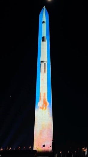 Washington Monument Light Show 🇺🇸 | America’s 250th Anniversary | 4K Night Walk