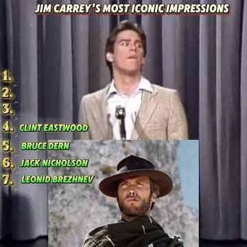 🎤 Jim Carrey’s Best Impressions #jimcarrey #comedylegend #hollywoodcomedy #funnyimpressions