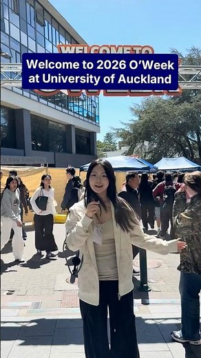 ✨ Welcome to the University of Auckland. Your campus mates are ready. Are you?