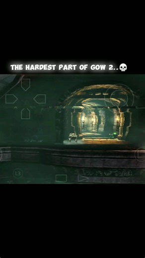 Can you pass this in one attempt? 😰⛓️ #GodOfWar2 #HardestPart #gamingshorts