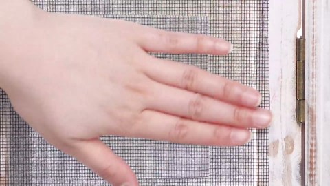 6pcs Extra Wide 12 x 12 Window Screen Patches Repair Kit Black Screen Tape Mesh Replacement Door Strong Adhesive Fiberglass Repair for Window Door Holes Tent Nets