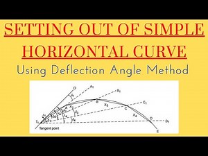 Setting Out of Simple Curves | Data for Setting Out Curves