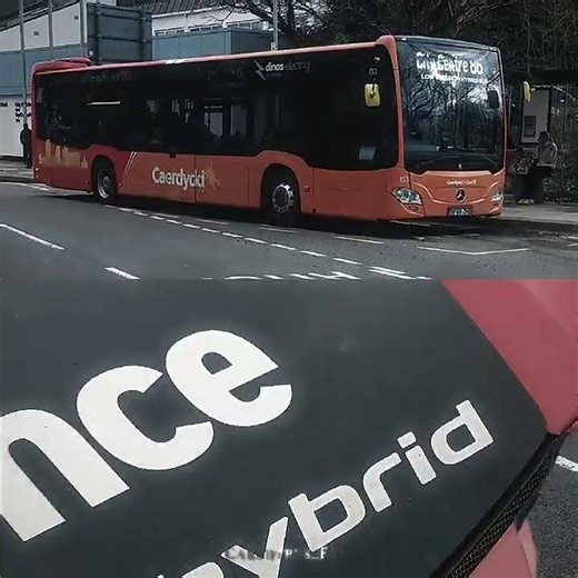 Cardiff bus Mercedes Citaro C2 (153) EDIT!!!!!