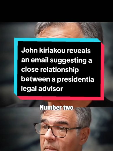 John Kiriakou Exposes Email Linking Legal Advisor to CIA Chief