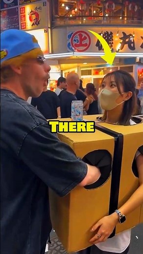 What can be inside the box 🤔 - Japanese girl Inside the box challenge