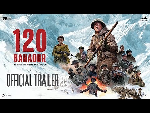 120 Bahadur | Official Trailer | Farhan Akhtar | Raashii Khanna | 21st November