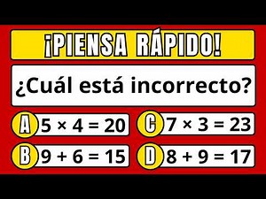 ¿Puedes aprobar esta Prueba de CI de Matemáticas? | Quiz de Matemáticas Difícil