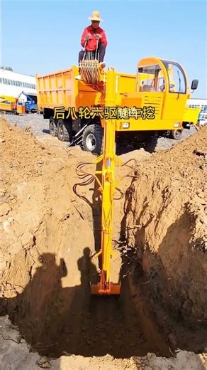Four unlike vehicle-mounted digging tools, soil and sand digging artifacts, one machine that can