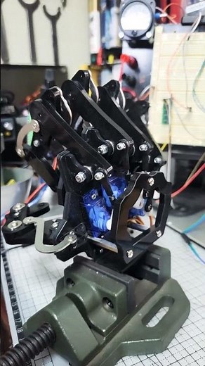 DIY 로봇손 제작! 5개 서보모터로 손 쥐기·펴기 구현하기