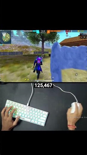 Mastering Free Fire: Keyboard and Mouse Gameplay with Handcam