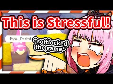 Calli Accidentally Turns Pokopia Into a Very Stressful Game 【Mori Calliope / HololiveEN】