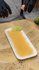 Key Lime Crepe! Zest up your day 🍋✨ | Chefclub GruB