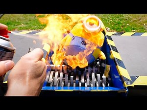 Shredding Minions with my Shredder when they are on FIRE!