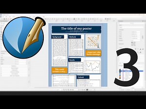 Creating a Scientific Poster in Scribus | Part 3 | Render Frames and Image Frames