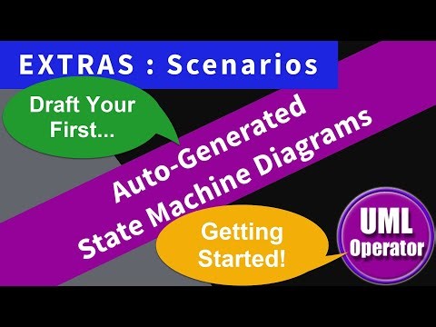 UMLO EXTRAS: Build State Machine Diagrams from Scenarios