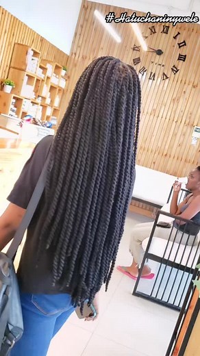 Twisted Short Brazilian Wool Hairstyles - Natural Threading Lovers