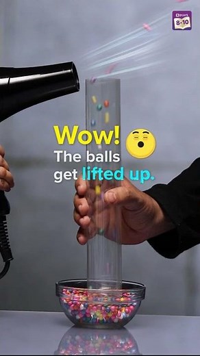 Visualizing Bernoulli's Principle Experiment at Home | Science Experiments at Home | #YTShorts