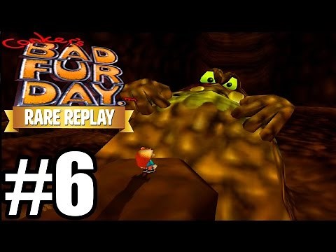 Rare Replay : Conker's Bad fur Day - Gameplay Walkthrough Part 6 - The great Mighty Poo [ HD ]