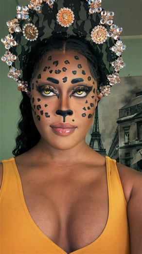 it’s all about the eyes 🐆🐾🌴 #leopard #exotic #cheetah #eyes #animal #makeup #trendingreelsvideo #foryoupagereels | Neisha Rochelle