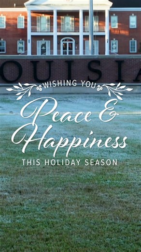 Merry Christmas Greetings from UL Lafayette