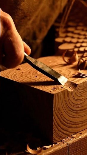 Satisfying ASMR Wood Carving Eagle | No Talking