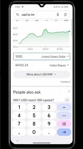 How To Convert Dollar To Inr🤑 | Dollar to Inr Convert Kaise Kare #dollartorupeevalue #dollarvsrupee