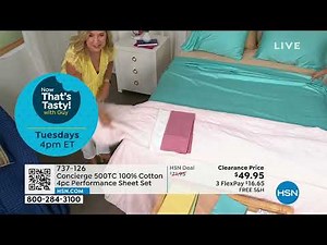 HSN | Concierge Collection Bedding 18th Anniversary 08.06.2023 - 10 AM