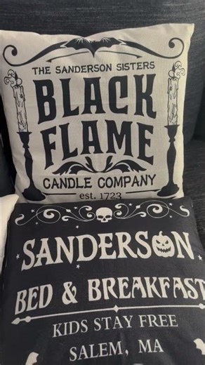 Review on Hocus Pocus pillow covers !