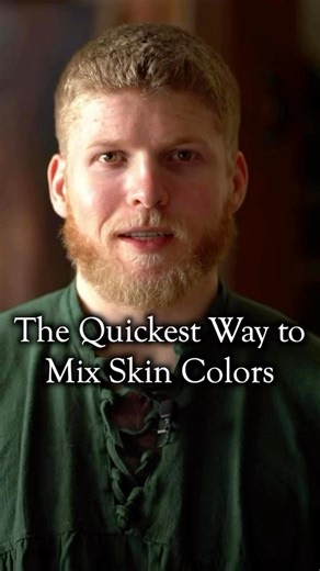 How to mix realistic skin colors in under a minute 🎨 �With the Apelles Palette mixing lifelike skin tones becomes incredibly simple. Here’s my quick approach:� Mix Yellow Red = a base orange�⚫ Add Black to the orange = rich browns for shadows�⚪ Add White to the orange = light creamy tones and highlights �And in your mid-tones, combine both mixtures for softer, natural transitions. This is the foundation I use for nearly every portrait. Of course you can add more colors and nuance on top of this