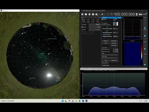 Hydrogen Line Time apse