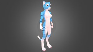 Sky, Cat VRChat avatar, check description - 3D model by SKYE (@GalileoGB)