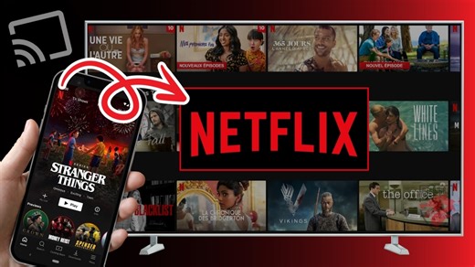 Comment mettre Netflix du téléphone à la télé ?