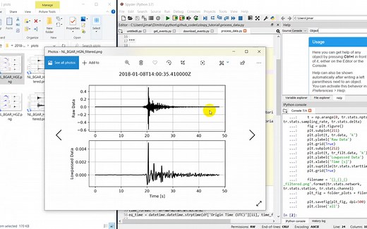 地震数据下载的下载与处理：基于Python版Obspy