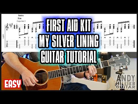 How to play First Aid Kit - My Silver Lining Easy Guitar Tutorial