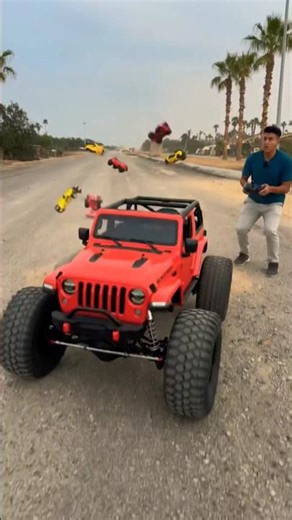 big rc remote control Jeep speed breaker jumping #shortvideo #shortsfeed #shortsviral #shorts
