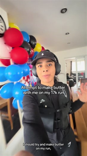 Make Butter on a 17k Run: A Unique Challenge