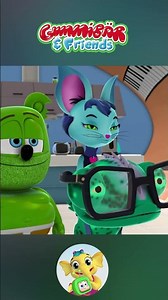 Gummy Bear Marathon Madness! 🏃💚 #gummybear #trendingshorts #childrenmusic #kidssongs
