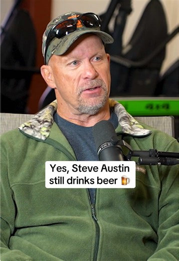WWE icon Steve Austin has shot down the rumour that he no longer drinks beer #SteveAustin #WWE #beer #wrestling