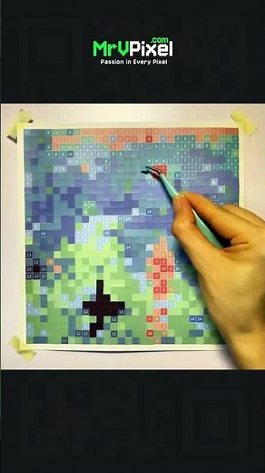 The Most Peaceful Lighthouse | A Mesmerizing 8-Bit Seascape Mosaic 🌊