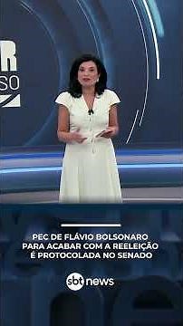 PEC de Flávio Bolsonaro para acabar com a reeleição é protocolada no Senado | #PoderExpresso