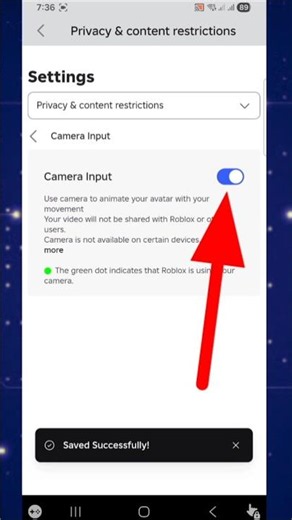How to Turn On Camera Input in Roblox Mobile | Roblox Enable Camera Input #RobloxActiveCameraInput