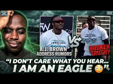 AJ Brown SPEAKS OUT! 🗣️ | Makai Lemon Contract News & Jalen Carter Offseason Gains 🔨
