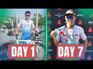 Week in the Life of a Pro Triathlete (Ironman 70.3 Race Week)