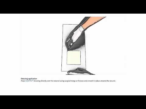 ADAPTIC™ Non-Adhering Dressing - How to use