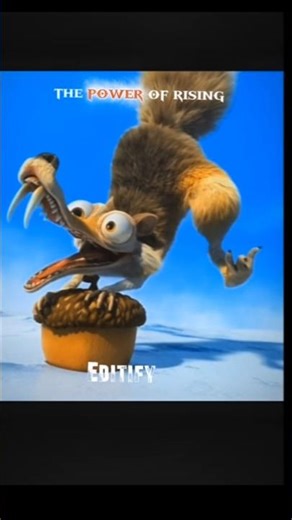 Power of Acorn 🥜 | Ice Age Scrat Funny Scene | Cartoon Movie Shorts #movie #shorts